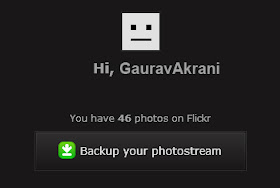Backup Flickr Photos