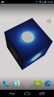 3D Picture Cube Wallpaper Screen 2