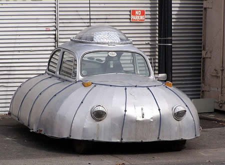 VW Kodok yang jadi UFO