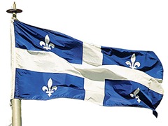 Quebecs flagga