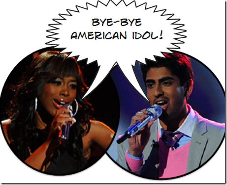 American Idol Eliminated April 22 - Lil Rounds and Anoop Desai