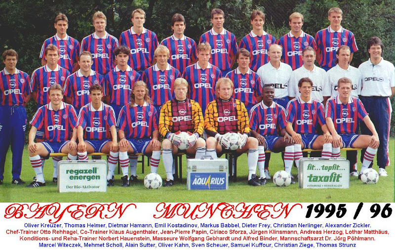 -: BAYERN MUNICH 1995/96
