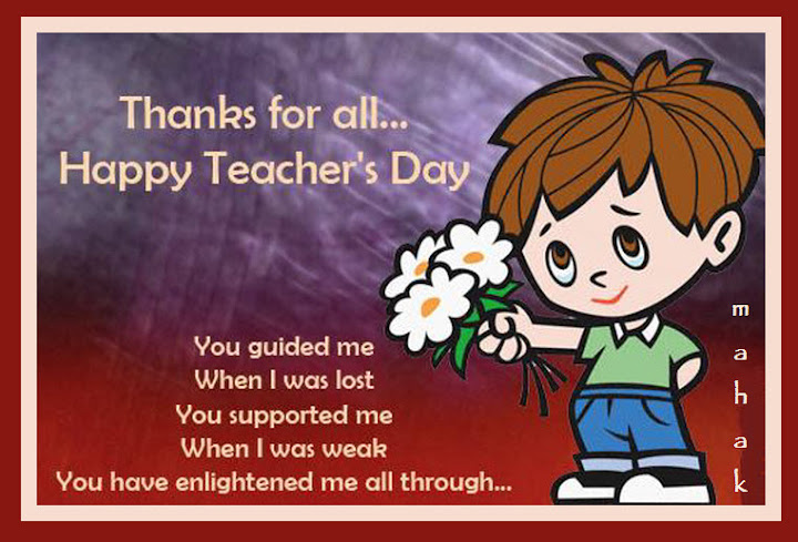 Thank You My Dear Teacher