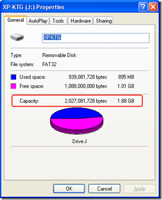  [เรื่องน่ารู้]ทำไมขนาดหน่วยความจำ FlashDrive,Harddisk ถึงลดลง
