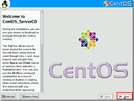 วิธีติดตั้ง CentOS 4.7 ServerCD บน VirtualBox (Step-By-Step)