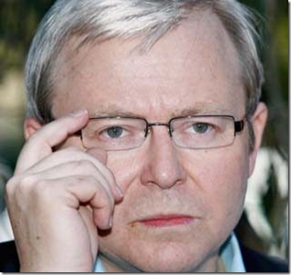Kevin Rudd  sinister