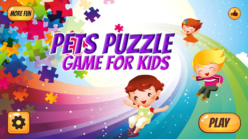 Pets Puzzle Games For Kids