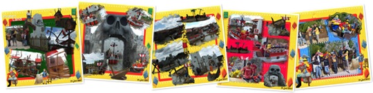 View LegoLand - Pirate Land Add-On Kit ScrapBooks
