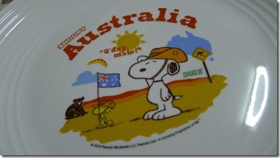 Snoopy X Darlie: Australia (plate)
