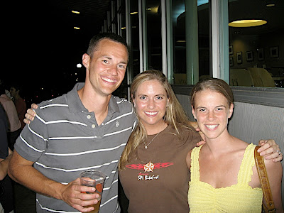 Carrie with her cousin Ben and wife Laura