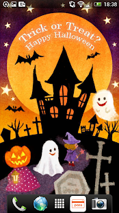 楽しいハロウィンナイト　ライブ壁紙 Screenshots 2