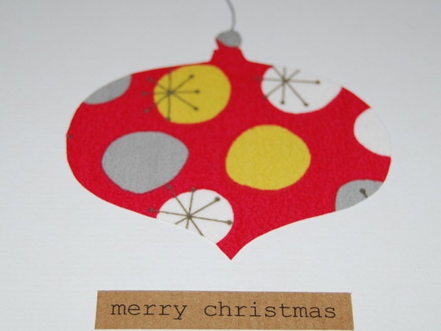 Christmas ornament card (2)
