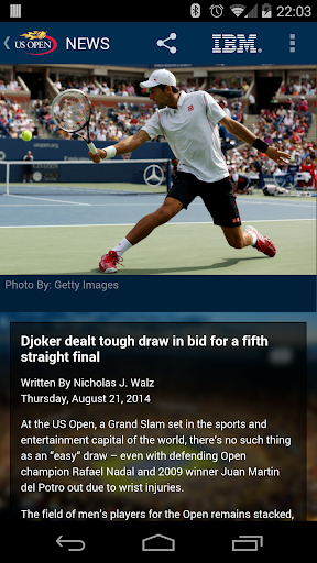 【免費運動App】US Open Tennis Championships-APP點子