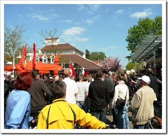Demonstration gegen Rechtsradikale Winterbach Weiler Rems 17 04 2011