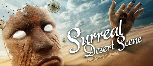Design a Surreal Desert Scene in Photoshop