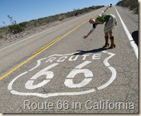 me and route 66 sign