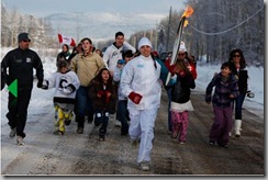 Vancouver 2010 Olympic Torch Relay Smithers