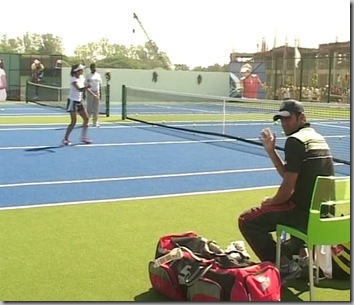Sania, Shoaib Malik inaugurate tennis academy in Ranchi5