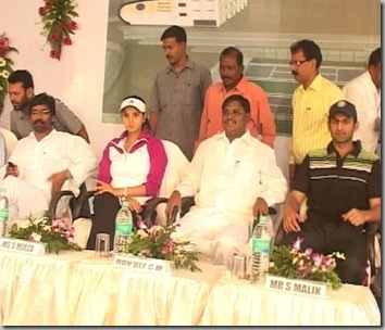 Sania, Shoaib Malik inaugurate tennis academy in Ranchi4