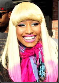 Nicki Minaj seen outside Wendy Williams show in New York City