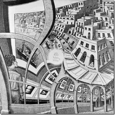 M.C. Escher's "Print Gallery" (c) 2004 The M. C. Escher Company - The Netherlands.