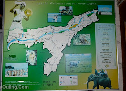 Kaziranga Assam Map Location