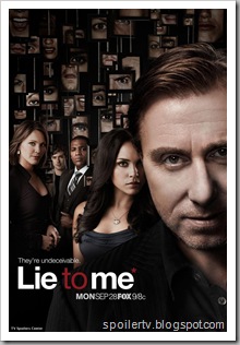 LIE TO ME season premiere Monday, Sept 28th [click to see a larger version of this and addional posters]