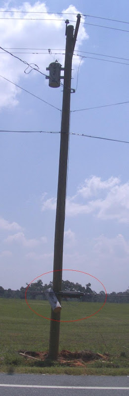 Redneck Power Pole