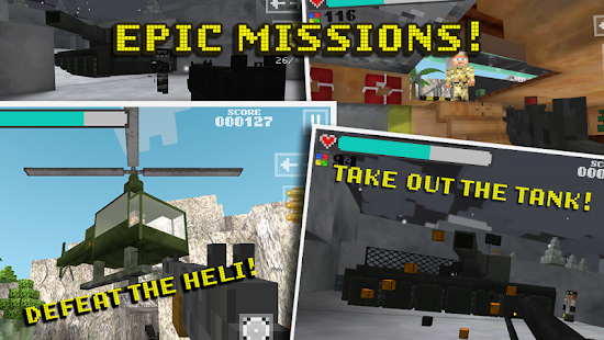 Block Gun 3D: Ghost Ops (Unlimited Revives) 