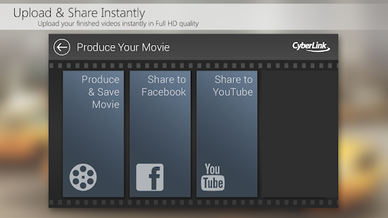  ‪PowerDirector Video Editor App‬‏- صورة مصغَّرة للقطة شاشة  