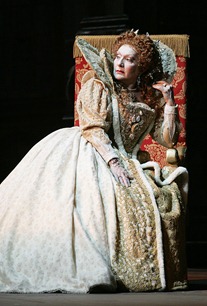 Nelly Miricioiu as Elisabetta in Donizetti's ROBERTO DEVEREUX at the Teatro Giuseppe Verdi in Trieste, Italy