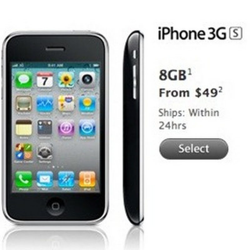 Цена на iPhone 3GS снижена до $49