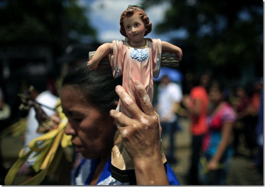 APTOPIX Nicaragua Holy Week