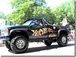 4th july parade hot wheels truck