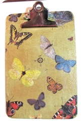 clipboard butterflies