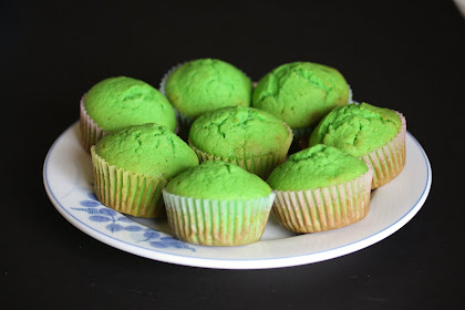 resepi muffin pandan