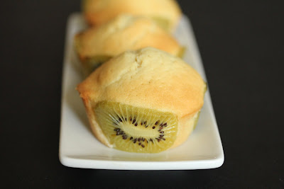 Kiwi coconut cupcakes