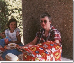 1987-05 Sela and Oma picnic
