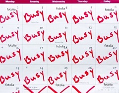 Busy calendar