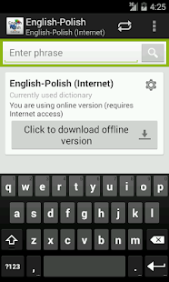 How to download English-Polish Dictionary 2.1.7 mod apk for laptop