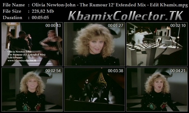 Olivia Newton-John - The Rumour 12' Extended Mix - Edit Kbamix.mpg