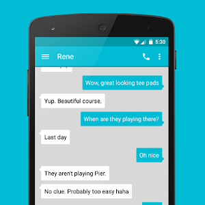 EvolveSMS - Simple Cyan.apk 1.1.4