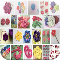 `Easy Crochet Flower Tutorial icon