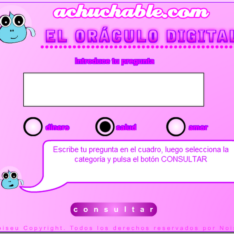 Adivinación: Haz tu pregunta al oráculo