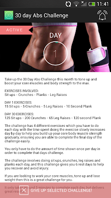 30 Day Fitness Challengesのおすすめ画像3
