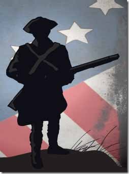USA patriot rifleman