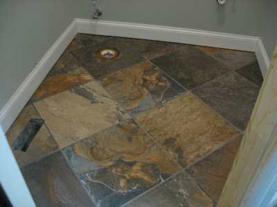 My Tile mudroom Mudroom tile (Porcelain)  porcelain  Slate Pics