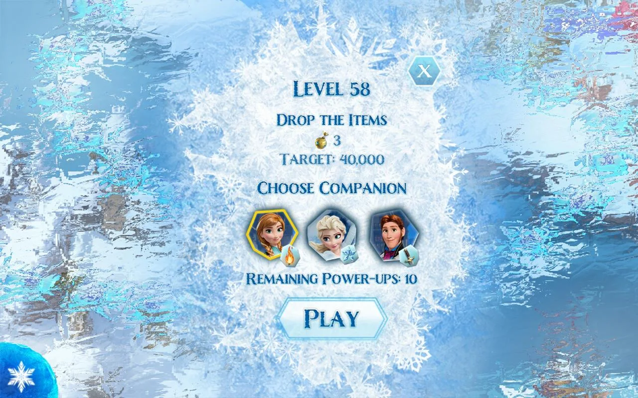 Frozen Free Fall - screenshot