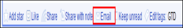 Google Reader Email