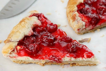 Cherry Cream Cheese Crostata